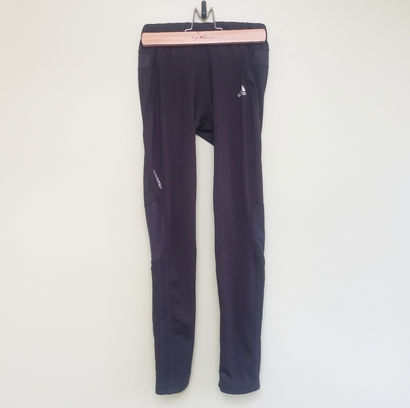 Adidas Response Leggings with Ankle Zip and Mesh Cut-Outs Size S - Picture 15 of 15